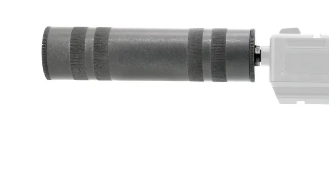 Zoraki Schalldämpfer für SRS Pistolen inkl. 4 Adapter Black